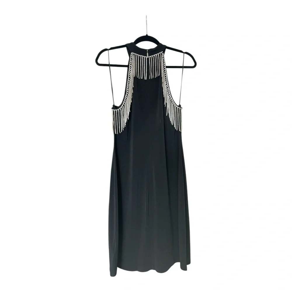 Michael Kors Black Dress‎ with Rhinestones